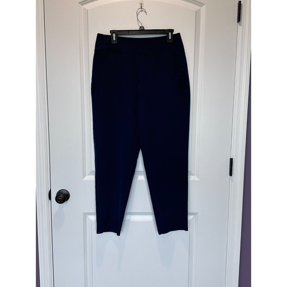 Athleta Endless Pant Navy Tapered Leg Size 10